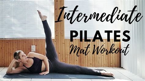 Intermediate Pilates Mat Workout Youtube