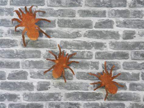 Rusty Metal Spider Wall Decor Crawling Spiders Garden Wall Etsy