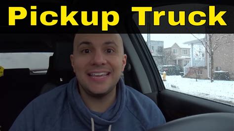 Heres Why You Should Buy A Pickup Truck Youtube