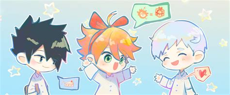 Pin By Ale¡ On The Promised Neverland Uwu Neverland Anime Chibi