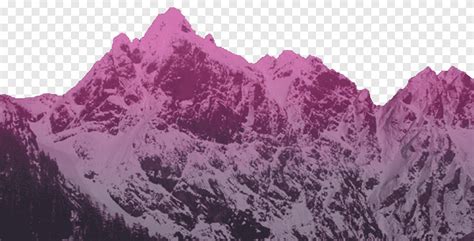 Aesthetic Pink Mega Mountain Png Pngegg