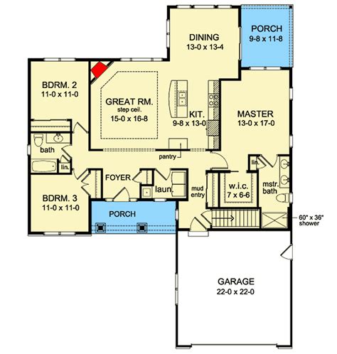 One Level Floor Plans For Homes Floorplansclick