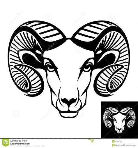 Detail Logo Kepala Domba Keren Koleksi Nomer
