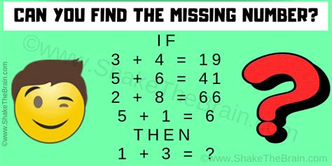 Math Tricky Riddle Challenge Your Brain