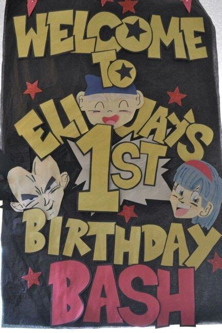 Maybe you would like to learn more about one of these? Dragon Ball Banner for 1st birthday | Dbz party, 1st birthday, Birthday