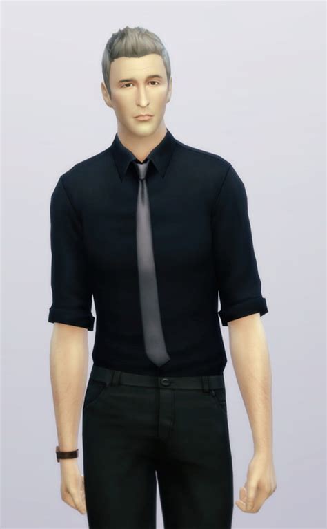 Rolled Up Shirt Sleeves M At Rusty Nail Sims 4 Updates