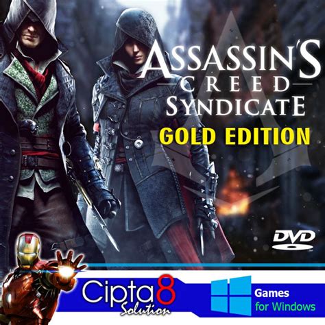 Jual Assassins Creed Syndicate Gold Edition Dlcs Game Pc Shopee