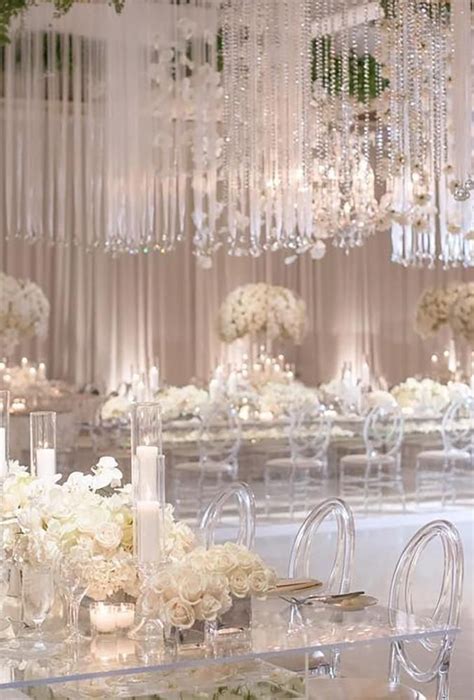 White Wedding Decoration Ideas Table Dcor Candles Dukeimages White