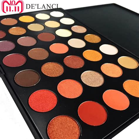 DE LANCI Newest 35 Colors Shimmer Matte Eye Shadow Professional Makeup
