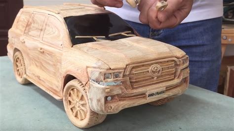 Amazing wood-carved cars are the perfect lockdown project