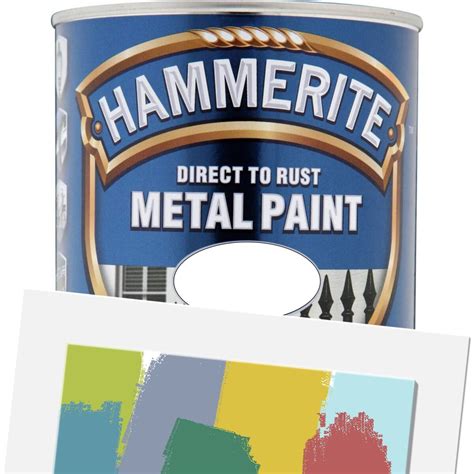 Hammerite Direct To Rust Metal Paint Smooth Ready Mixed Liberty Green