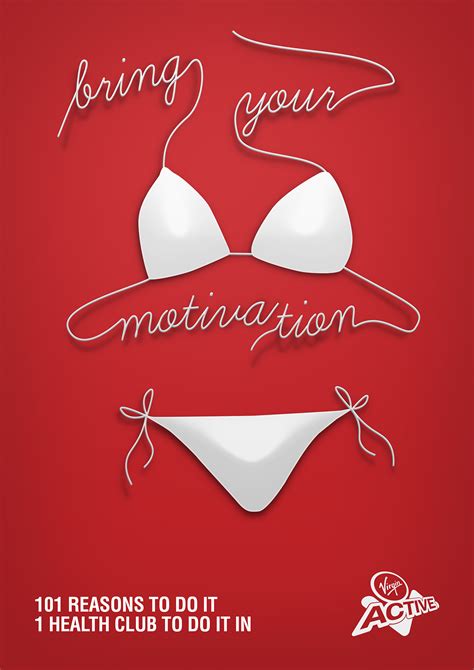 Bring Your Motivation Gym Advert On Behance