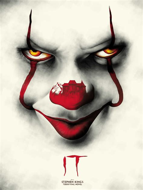 It Benedict Woodhead Posterspy Clown Tattoo Horror Artwork