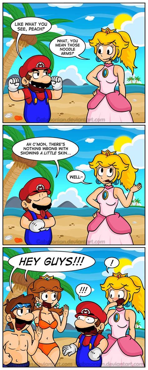 Showing A Little Skin Mario Funny Super Mario Art Mario Memes