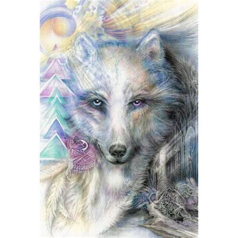 Beautiful Wolf Diy Diamond Painting Wolf Art Beautiful Wolves