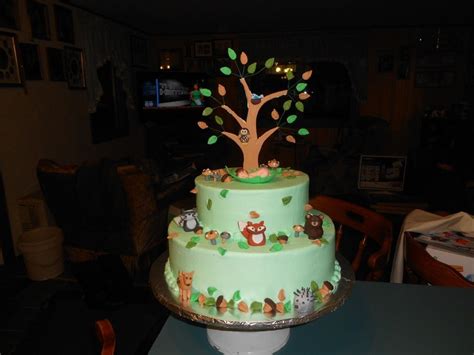 Check out our forest friends baby shower decorations selection for the very best in unique or custom, handmade pieces from our shops. forest friends cake | Carter's Forest Friends — Baby ...