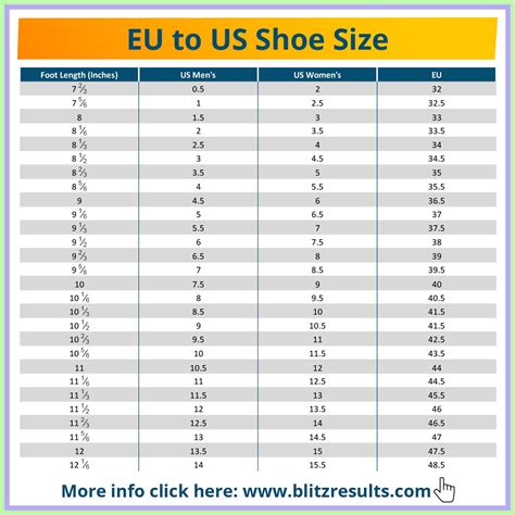 Childrens Shoe Size Chart Uk Europe - KIDKADS