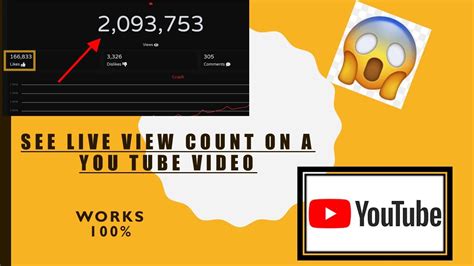 How To See Live Views Count On A You Tube Video Easy Tutorial Youtube