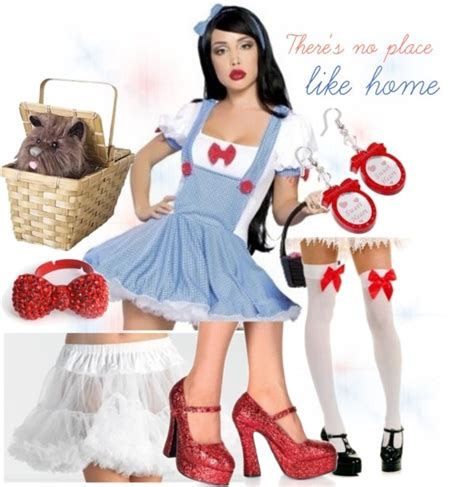 Sexy Dorothy Wizard Of Oz Costume Set By Costumelicious On Polyvore