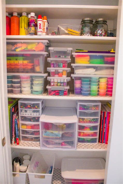 10 Craft Supply Storage Ideas