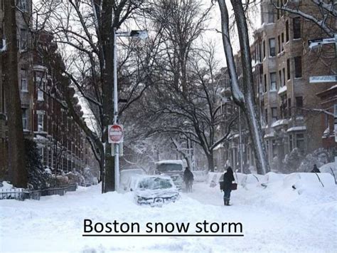Boston Snow Storm