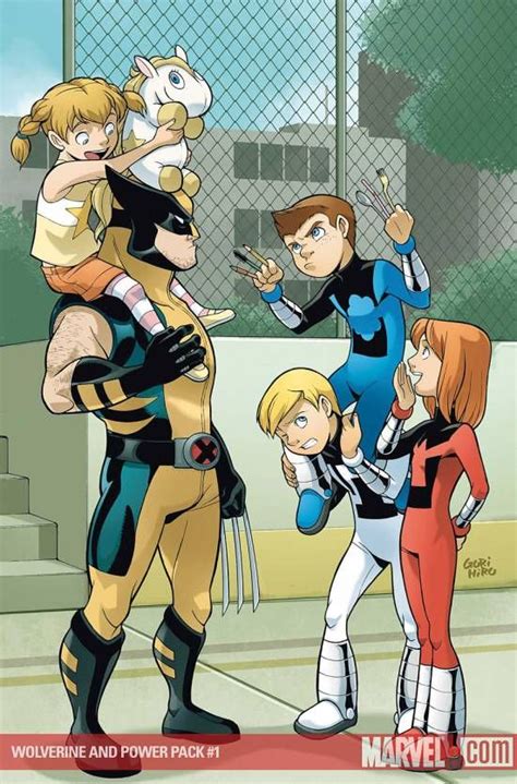 Wolverine And Power Pack 1gurihirug Comic Books Comic Books For