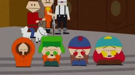 Cartman Kyle Stan And Kenny Cry Crying South Park Youtube