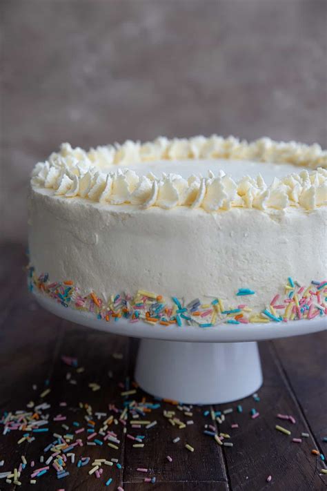 Keto Vanilla Birthday Cake All Day I Dream About Food