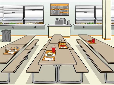 Premium Vector Cafeteria Club Design Cartoon Background Episode