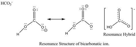 Lewis Structure Of Bicarbonate Ion