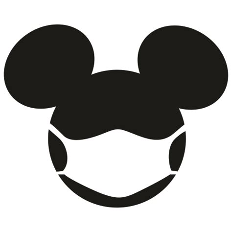 Face Mask Mickey Mouse Svg Mickey Mouse Svg Face Mask Mickey Mouse