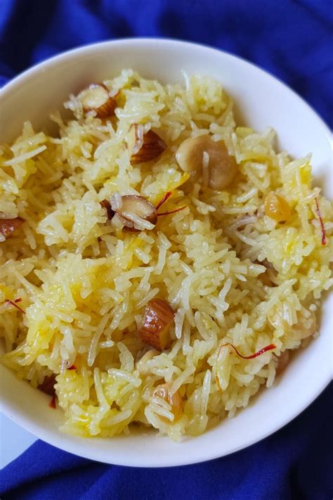 Sweet Rice Recipe Meethe Chawal Zarda Pulao A Quick And Easy Dessert