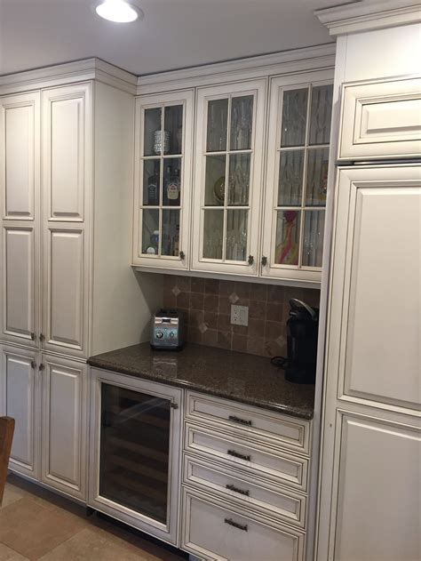 Not available for pickup and same day delivery. Perfect Custom White Wood Kitchen Complete Cabinets Sub Zero Thermador Appliances — Little Green ...