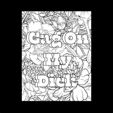 10 Naughty Adult Coloring Pages Etsy