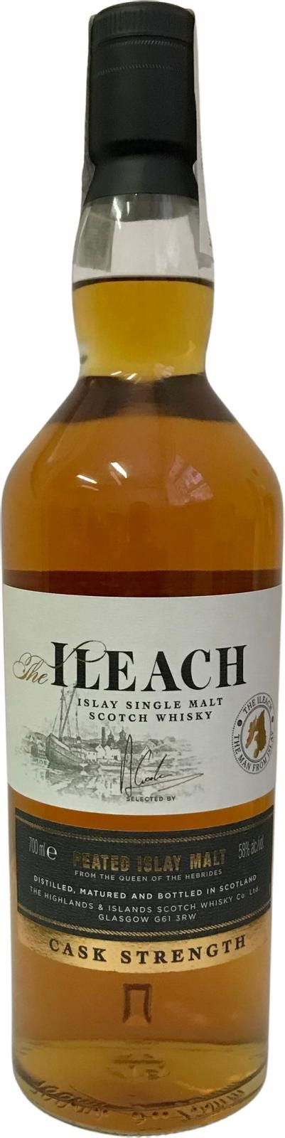The Ileach Peated Islay Malt Handi Ratings And Reviews Whiskybase
