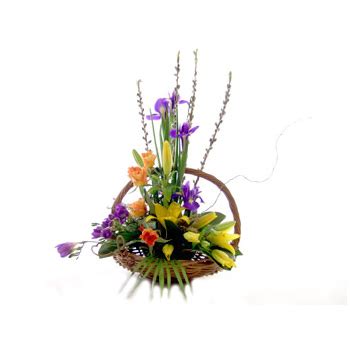 Arranging to send flowers to your family and. Basket Flower Arrangements - Flower