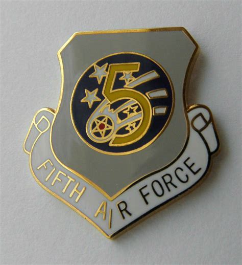 5th Air Force Lapel Pin United States Usaf Badge 1 Inch Cordon Emporium