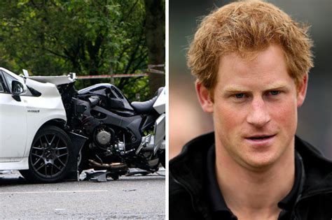 Prince Harry In Car Crash In London Fears For Royal After Smash