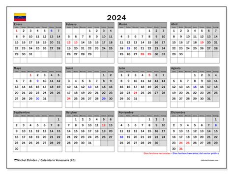 Calendario Venezuela Ld Michel Zbinden Ve