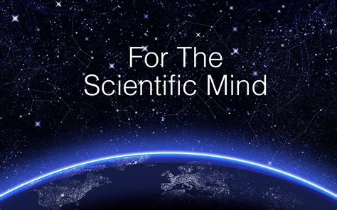 For Those With A Scientific Mind Creation Science Association Of