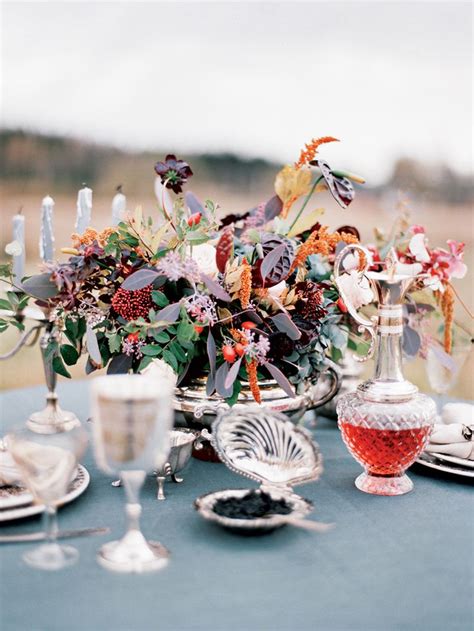 Russian Aristocrat Wedding Ideas Reception Table Settings Wedding