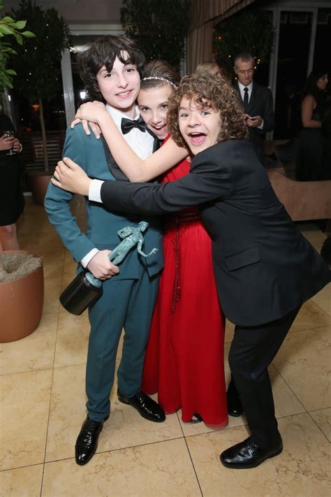 15 fabulous facts about stranger things star millie bobby brown 1) she's only 14 years old. Finn Wolfhard, Millie Bobby Brown, and Gaten Matarazzo ...