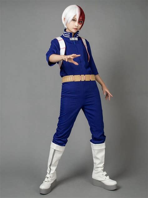 BNHA My Hero Academia Todoroki Shoto Cosplay Costume Hero Uniform Cp Cosplay Shop
