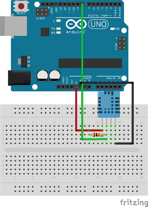Interfacing Dht11 Temperature And Humidity Sensor With Arduino Iotguider