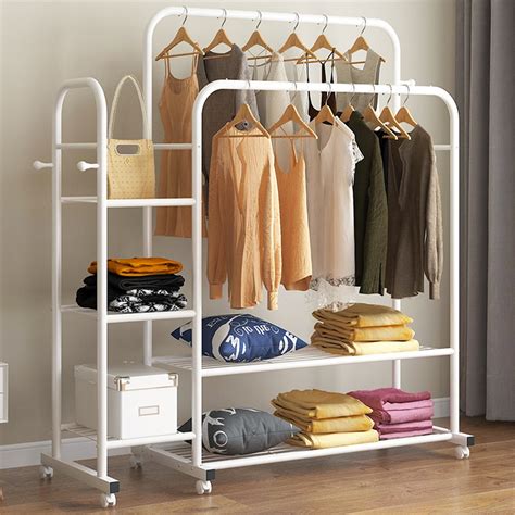 Clothing Racks Metal Garment Rack Closet Storage Organizer Closet