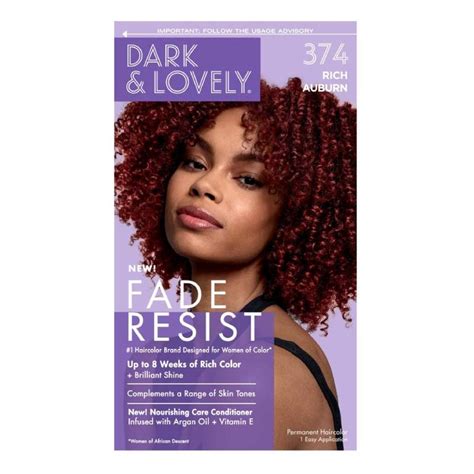 Dark Lovely Color 374 Rich Auburn Afrosentail Beauty Store NZ