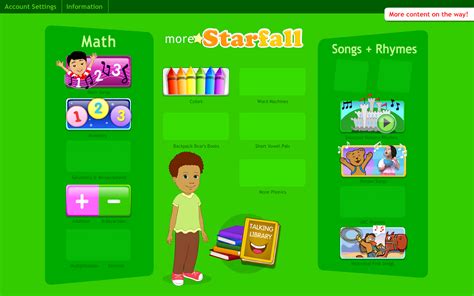 More Starfall For Members Screenshot