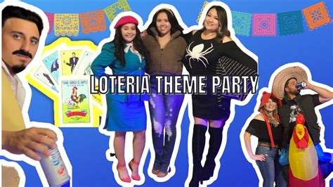 mexican halloween theme party loteria costume party ideas youtube