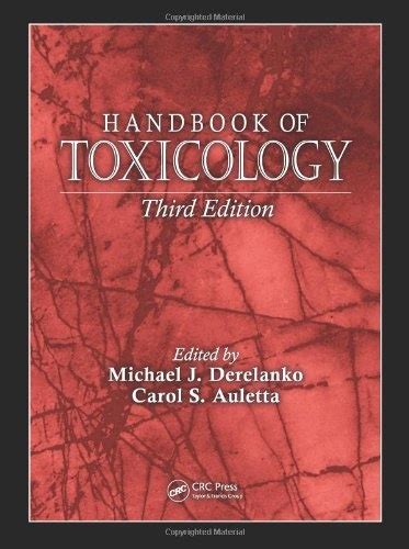 Handbook Of Toxicology Third Edition Medical Books Free