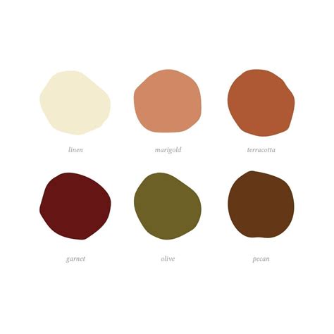 Colour Palette Lovin With These Earthy Organic Tones For Loroin
